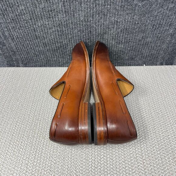 Beckett Simonon Bernard Tassel Loafers Brown Tan Leather Oxfords Mens 10 main image 6